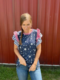 "The Star Spangled Banner" Ruffle Top