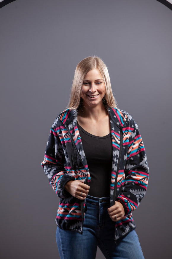 Full Zip Aztec Jacket