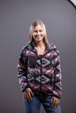 Full Zip Aztec Jacket