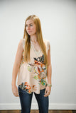 By Your Grace Lace & Floral Tank Top